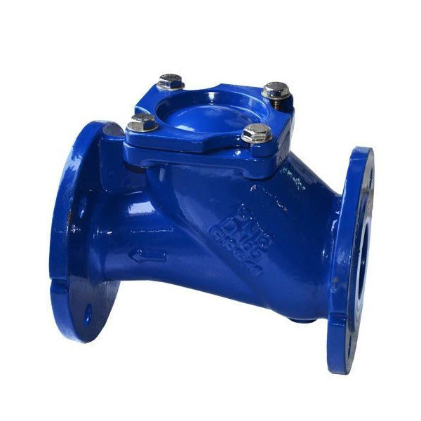 Клапан шаровый DN 150 PN 10/16 обратный фланцевый чугунный (EPDM)