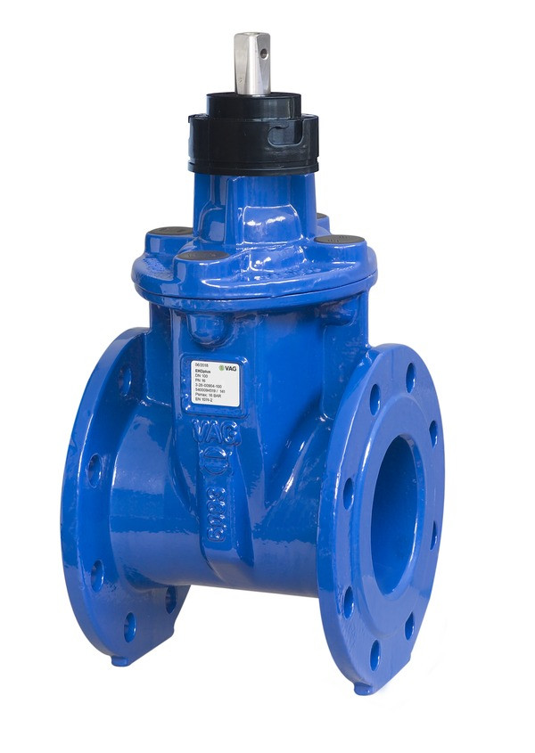 Задвижка VAG EKOPlus DN 40 PN 10/16 фланцевая клиновая чугунная со шт…