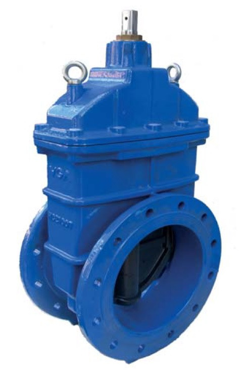 Задвижка VGA D17.04 DN 125 PN 16 L=200 мм фланцевая клиновая чугунная…