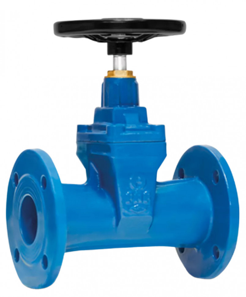 Задвижка FAF 6200 DN 500 PN 16 фланцевая клиновая чугунная под штурва…